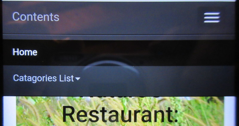 smart menu drop down
